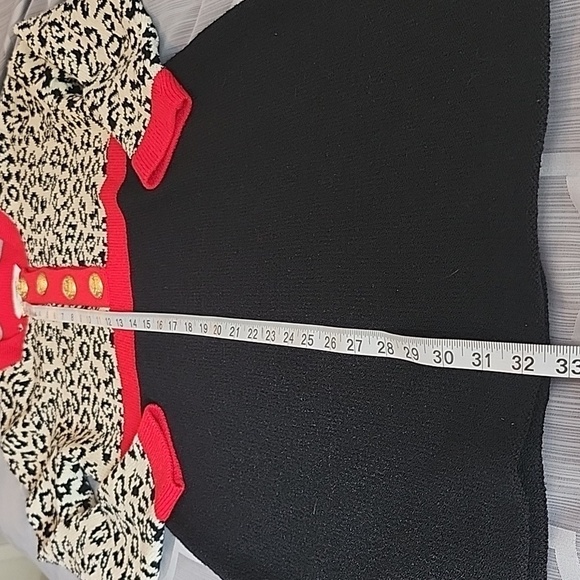 Vintage Steve Fabrikant Wool Knit Dress - Picture 5 of 11